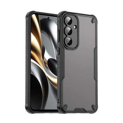 Armor Glaze Case For Samsung Phones Everyday Protection, Slim And Durable For Daily Handling - slim matte gray protective case with raised camera lip and textured grip