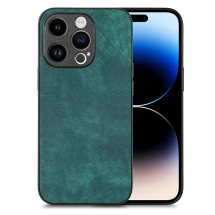 Vintage Leather Phone Case For Everyday Protection And Style With A Timeless Look And Quality Craft - teal leather slim protective phone case