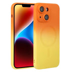 For iPhone 15 Plus / Orange Yellow
