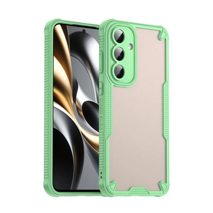 Armor Glaze Case For Samsung Phones Everyday Protection, Slim And Durable For Daily Handling green slim clear back protective case for Samsung phone