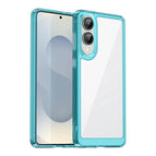 For Samsung Galaxy S25 Edge 5G / Transparent Blue