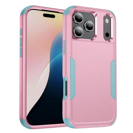Phone Case for Daily Commutes - pink dual-layer TPU+PC protective case for commuting, slim shock and scratch resistant
