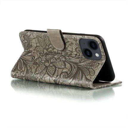 Leather iPhone Case for Everyday Protection - PU leather wallet-style case with built-in stand, shock-absorbing corners and accessible ports