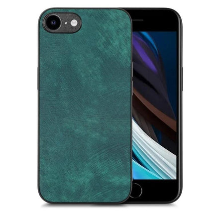 Vintage Leather Phone Case For Everyday Protection And Style With A Timeless Look And Quality Craft - teal textured slim protective phone case