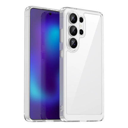 Acrylic Phone Case For Samsung Galaxy Everyday Protection For Daily Life And Handling During Commutes - clear acrylic and TPU slim protective case