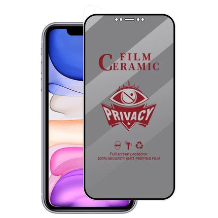 iPhone Privacy Film For Daily Screen Protection On The Go - privacy ceramic anti-peeping screen protector for commuting and public spaces