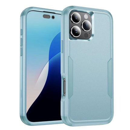 Durable Phone Case for Daily Commutes slim TPU+PC protective case in light blue for commuters and travelers
