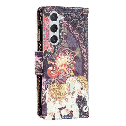 Galaxy Phone Case Card Access For Everyday Use That Keeps Your Phone Safe On The Go - patterned wallet case for Samsung Galaxy S25 with card slot and fold-out stand