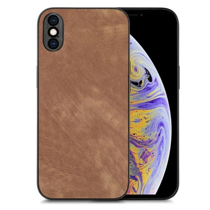 Classic Vintage Leather Phone Case For Everyday Protection And Easy Handling For Daily Convenience - brown leather slim protective phone case