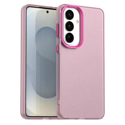 Essential Phone Case for Everyday Protection slim pink TPU PC PET phone case showing front and camera cutout