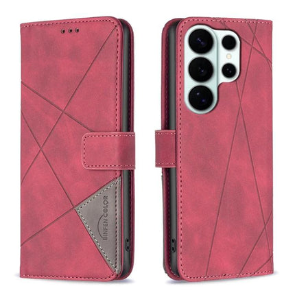 Leather Phone Case For Daily Protection On Samsung Essentials - pink PU leather wallet case with card slots and stand