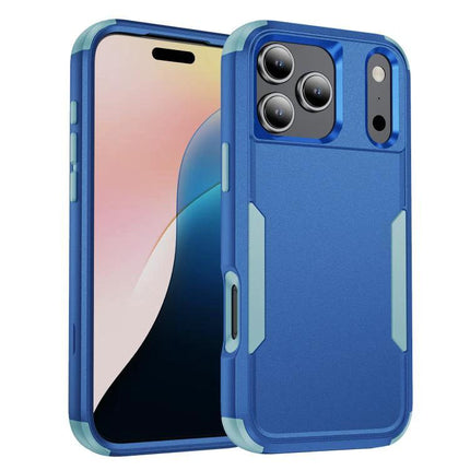 Phone Case for Daily Commutes durable blue TPU+PC protective case for daily commutes, slim shockproof design with precise cutouts