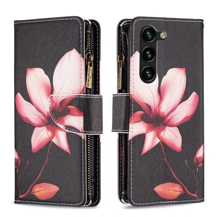 Galaxy Phone Case Card Access For Everyday Use That Keeps Your Phone Safe On The Go - floral wallet case for Samsung Galaxy S25 with card slot and kickstand