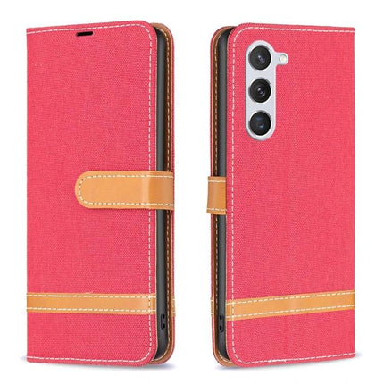 Leather Phone Case With Built-In Stand For Everyday Protection - red PU leather wallet case with card slots, lanyard and built-in holder