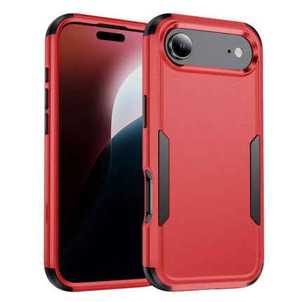 Phone Case for Everyday Protection on Commutes - red dual-material TPU+PC commuter phone case slim lightweight