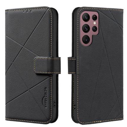 Versatile Phone Case for Daily Card and Cash Storage - black PU leather wallet phone case with magnetic closure and 3-card slots