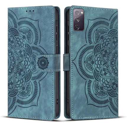 Leather Phone Case With Card Storage For Everyday Use teal mandala wallet folio with card slots and magnetic clasp