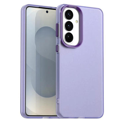 Essential Phone Case for Everyday Protection - slim purple TPU PC PET phone cover showcasing camera cutout and scratch-resistant finish