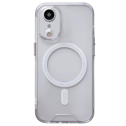 Acrylic Phone Case for Everyday Protection - clear slim acrylic shell with TPU liner and MagSafe ring for scratch and bump protection