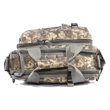Outdoor Messenger Laptop Bag, Waterproof For Daily Commute - 25L camo waterproof 600D oxford cloth messenger bag with multiple pockets and padded laptop compartment