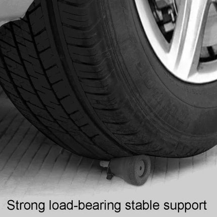 Chair Roller Cushion Non Slip for Office Chairs With Smooth Movement under car tire showing strong load-bearing stable support