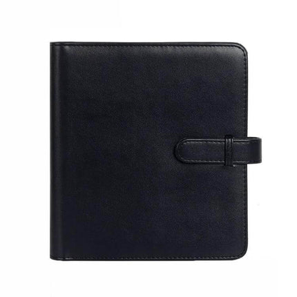 Polaroid Square Photo Storage Album Pink for Polaroids – compact pink PU photo album with wear‑resistant cover and secure strap closure