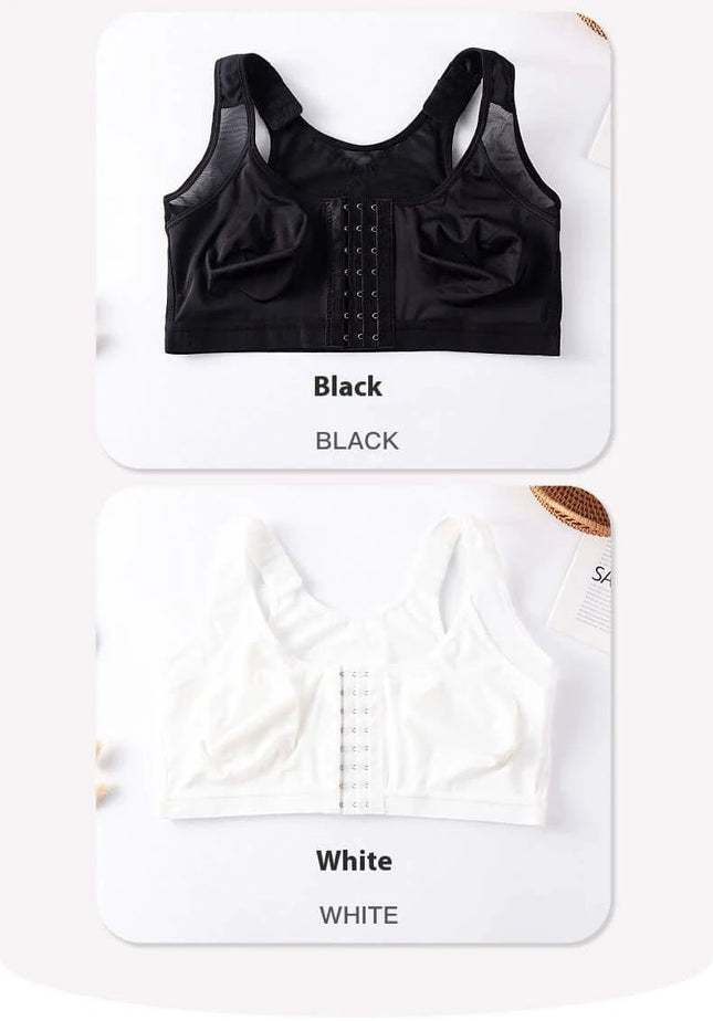 Sports Bra Plus Size For Everyday Comfort All Day Daily Wear - 3-pack cotton bras in black, white, apricot for breathable all-day support (S–5XL)