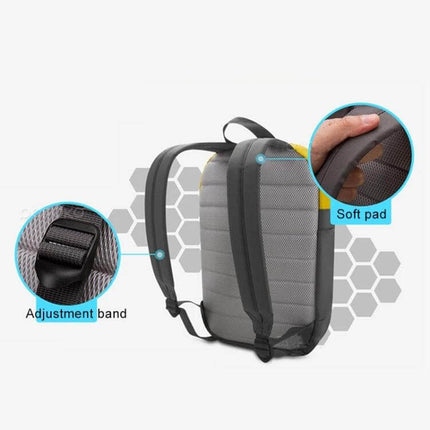 POFOKO XY Series 14-15.4 Inch Laptop Backpack for Everyday Use showing padded back, adjustable straps and soft shoulder pads