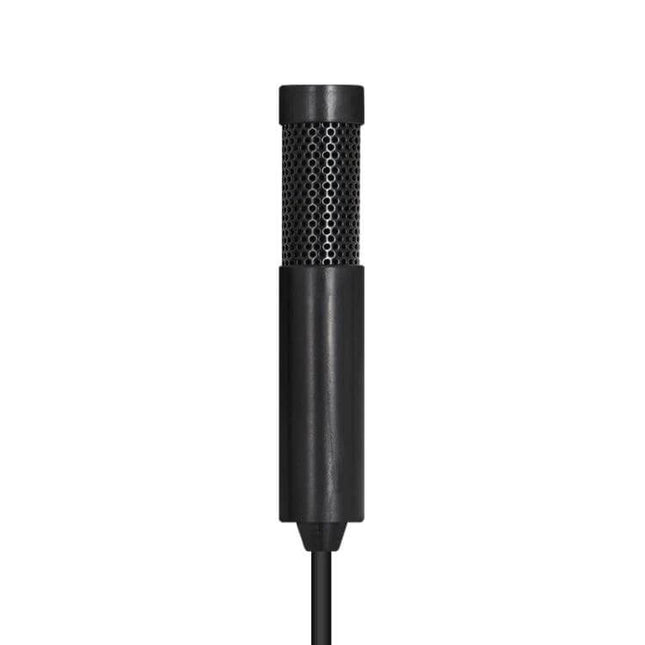 Portable Condenser Microphone For Streaming And Recording - compact black desktop condenser mic with noise-cancellation for streaming, podcasting, gaming
