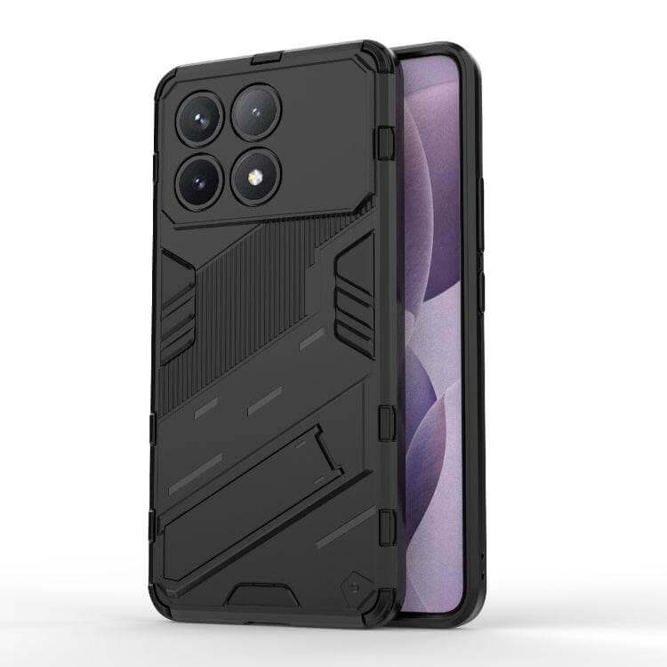 Punk Armor 2 in 1 PC TPU Phone Case with Holder for Xiaomi Redmi K70 5G