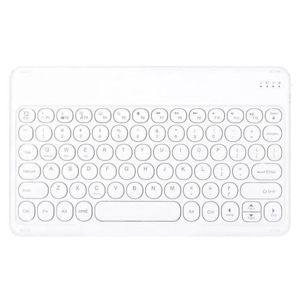 Leather Keyboard Case With Pen Slot For 10.4 Inch Tablet slim white detachable Bluetooth round-cap keyboard with pen slot and folio cover