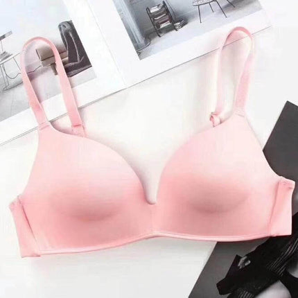 Seamless Push Up Bras For Everyday Comfort Collection light pink seamless push up bra with smooth cups for discreet shape under T-shirts