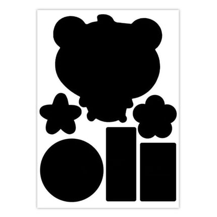 Self-Adhesive Patch Stickers for Nylon Down Jacket Repairs – peel-and-stick black nylon repair patches in assorted shapes for jackets, tents, sleeping bags
