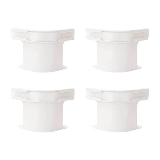 Sheet Fixer Clip Anti Slip Keeping Sheets In Place - set of 4 transparent ABS+PP anti-slip teeth clips to secure mattress corners and prevent sheet shifting