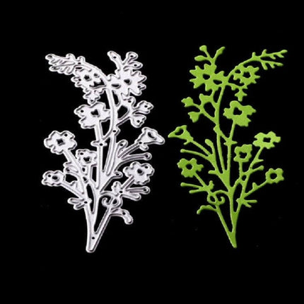 Small Flower Knife Mold For DIY Card Making And Paper Crafts carbon steel floral embossing die with delicate flower motif for cards