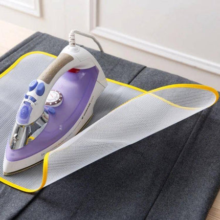 Steam Iron Insulation Mesh Pad 2 Pack Random Colors 35x50cm 40x60cm - mesh ironing pad under iron to protect delicate fabrics and reduce shine