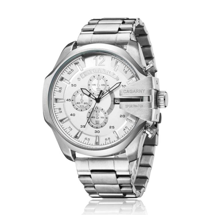 Stylish Waterproof Stainless Steel Quartz Watch Adjustable Design