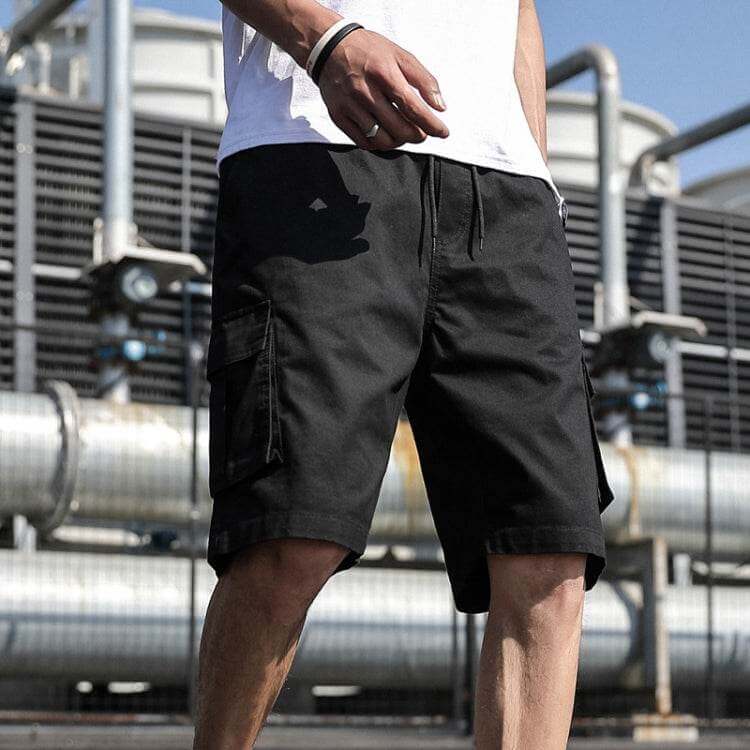 Summer Men Thin and Loose Fitting Casual Beach Shorts XXXXXXXL