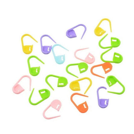 Sweater Weaving Pin Buckles Set 120 Pcs For DIY Projects - colorful plastic stitch markers for knitting and sewing, 120-piece lightweight kit