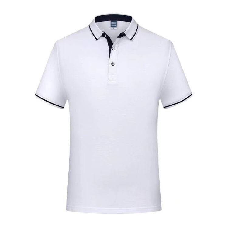 Thin Lapel Short-Sleeved POLO Shirts Group Workwear Shirts