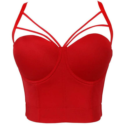Triangle Camisole Women's Shaping Cotton Underwear red lightweight cotton camisole for layering, breathable lining, smooth silhouette