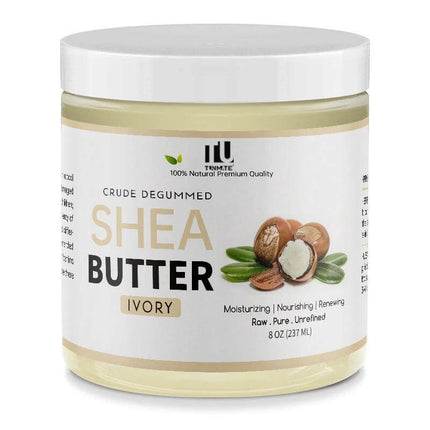 Tunmate Shea Butter 237g Body Moisturizer For Dry Skin – 237g jar of non-greasy shea butter cream for elbows, knees and rough patches