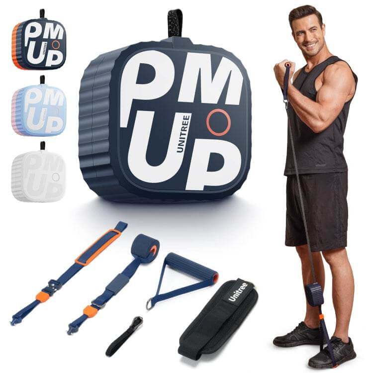 Unitree Pump Portable Home Gym Pump 4.4-44lbs Adjustable Fitness