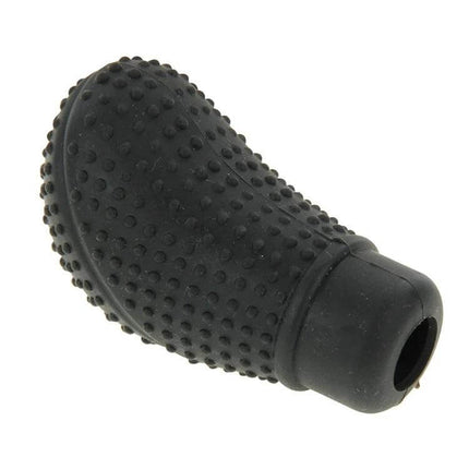 Universal Silicone Gear Shift Knob Cover Nonslip Grip - black textured dotted nonslip silicone shift knob cover for cars
