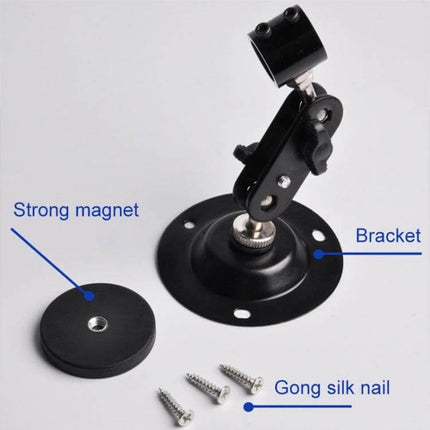 USB Power Laser Positioning Light With Holder For Precise Alignment - black 360° adjustable bracket with magnet base and screws for stone cutting and woodworking