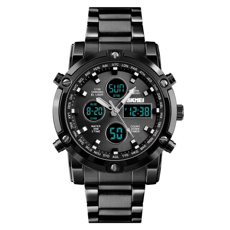 Versatile SKMEI 1389 Men’s Digital Business Watch Waterproof