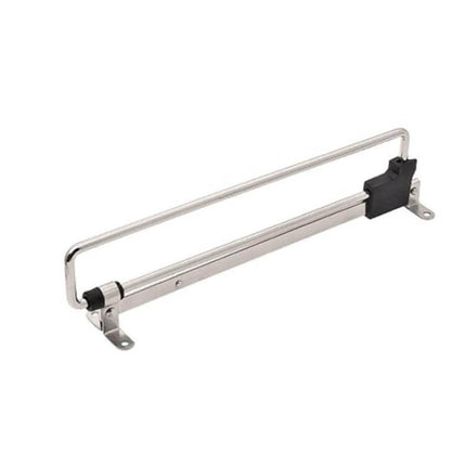 Wardrobe Extendable Push Pull Hanging Rod 12 To 16 Inches For Clothes Rail aluminum alloy adjustable secondary hanging rail