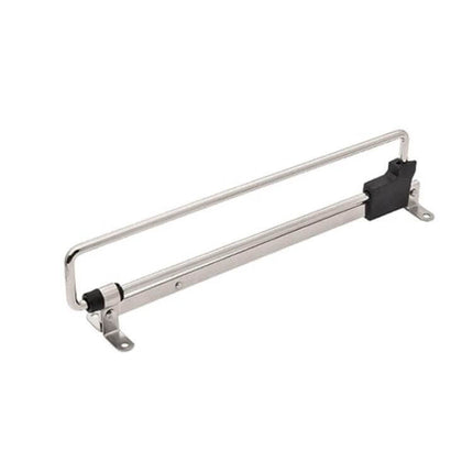 Wardrobe Extendable Push Pull Hanging Rod 12 To 16 Inches For Clothes Rail - aluminum alloy adjustable secondary hanging rail