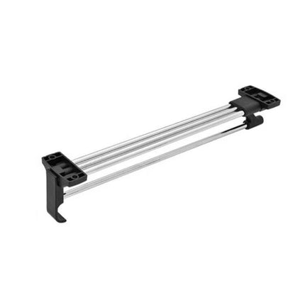 Wardrobe Extendable Push Pull Hanging Rod 12 To 16 Inches For Clothes Rail - aluminum alloy adjustable secondary rail with steel ball split design