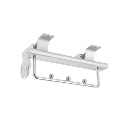 Wardrobe Extendable Push Pull Hanging Rod 12 To 16 Inches For Clothes Rail silver aluminum alloy secondary hanging level with steel ball split design